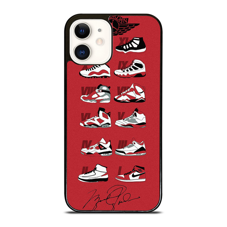 NIKE AIR JORDAN EVOLUTION iPhone 12 Case Cover NIKE AIR JORDAN EVOLUTION iPhone 12 Case Cover
