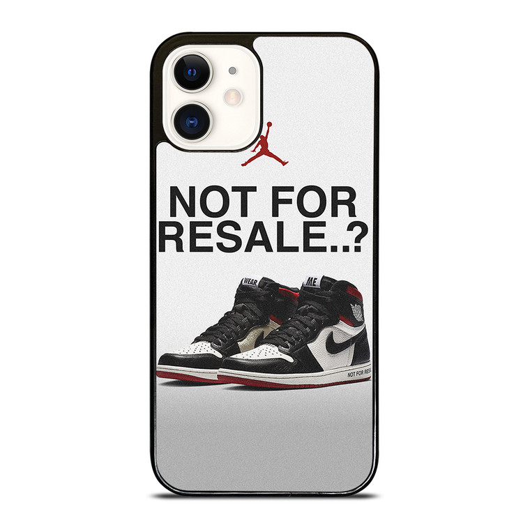 NIKE AIR JORDAN RETRO NOT FOR RESALE iPhone 12 Case Cover