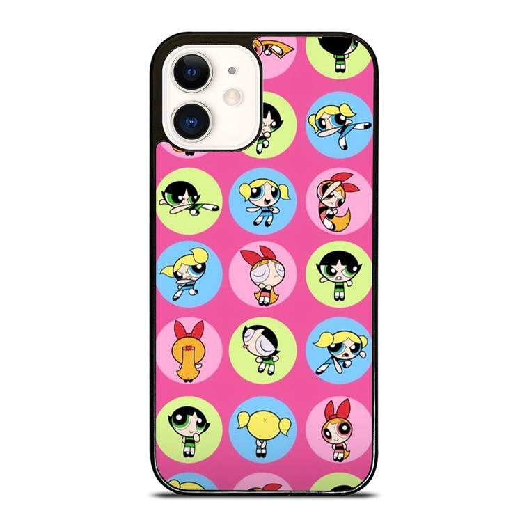POWERPUFF GIRLS CUTE PATTERN iPhone 12 Case Cover