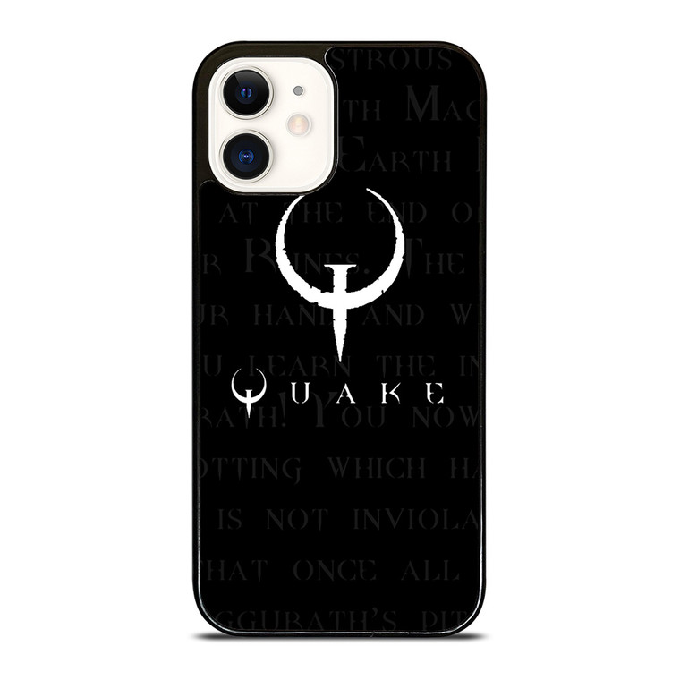 QUAKE GAMES LOGO 2 iPhone 12 Case Cover
