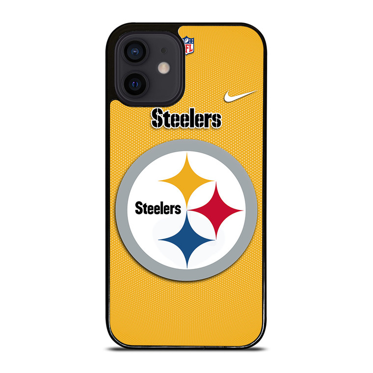 PITTSBURGH STEELERS NFL FOOTBALL NIKE iPhone 12 Mini Case Cover