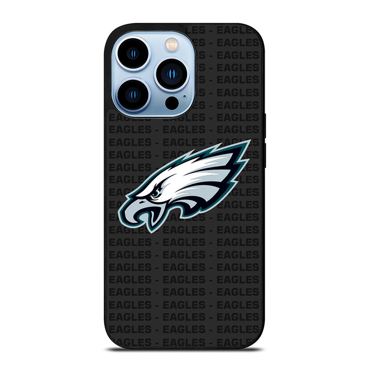 PHILADELPHIA EAGLES FOOTBALL TEXT iPhone 13 Pro Max Case Cover
