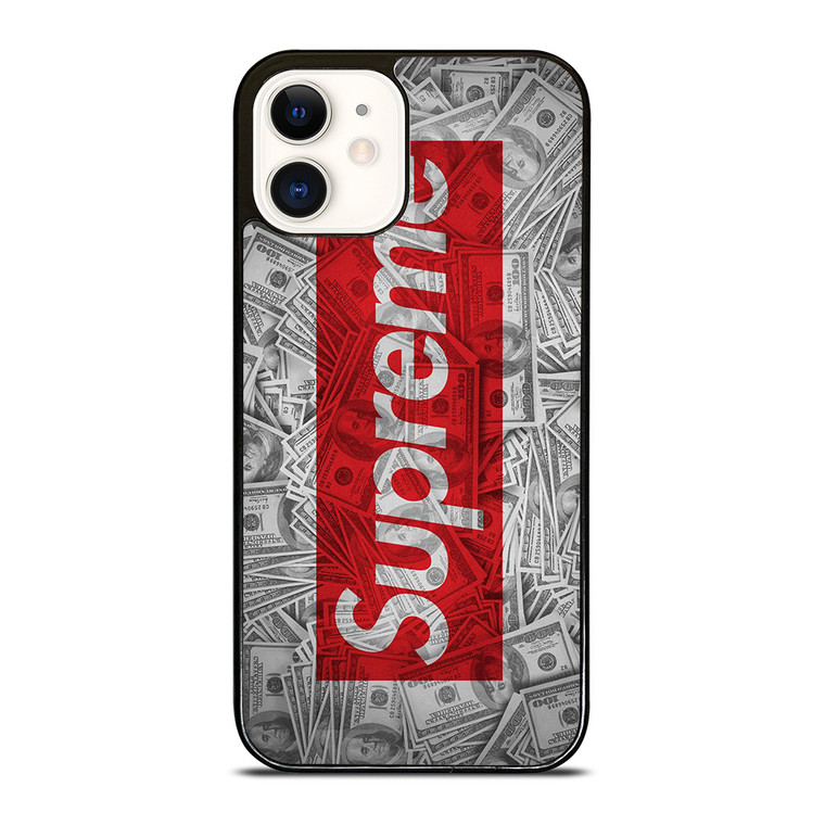 SUPREME DOLLAR iPhone 12 Case Cover