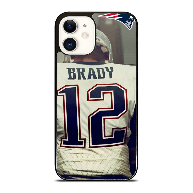 TOM BRADY JERSEY NEW ENGLAND PATRIOTS iPhone 12 Case Cover