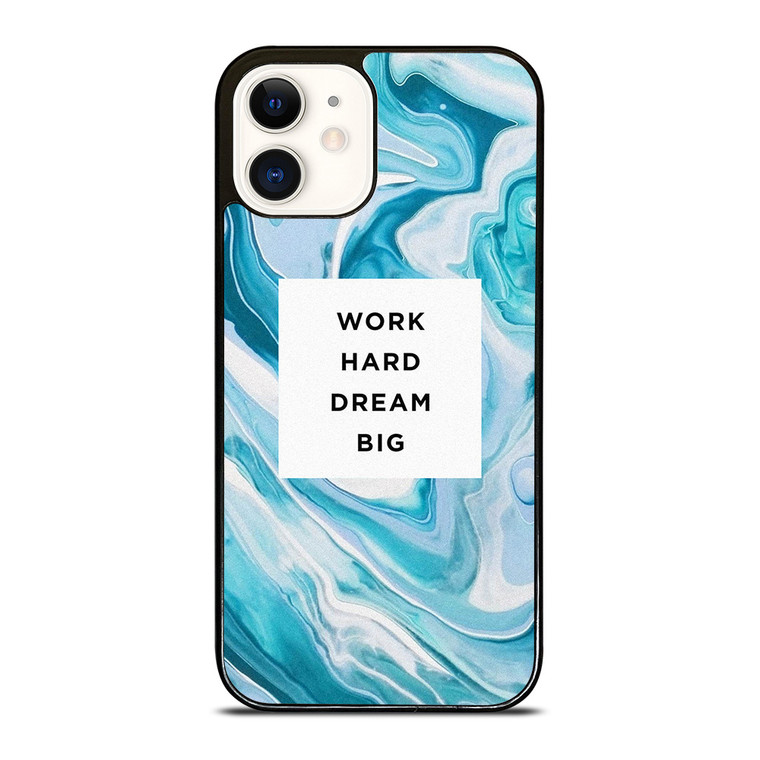 TUMBLR QUOTES MARBLE TEXTURE iPhone 12 Case Cover