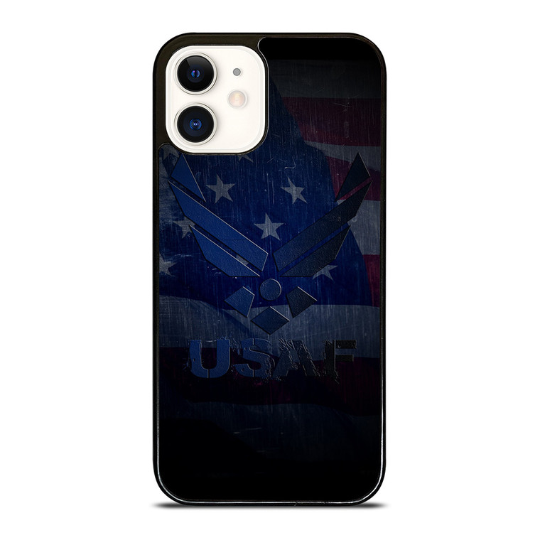 USAF UNITED STATES AIR FORCES LOGO iPhone 12 Case Cover