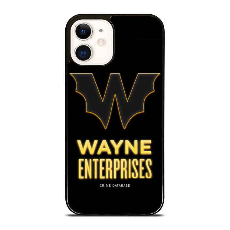 WAYNE ENTERPRISES BATMAN LOGO iPhone 12 Case Cover
