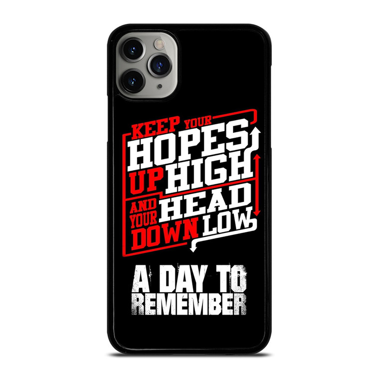 A DAY TO REMEMBER QUOTES iPhone 11 Pro Max Case Cover A DAY TO REMEMBER QUOTES iPhone 11 Pro Max Case Cover