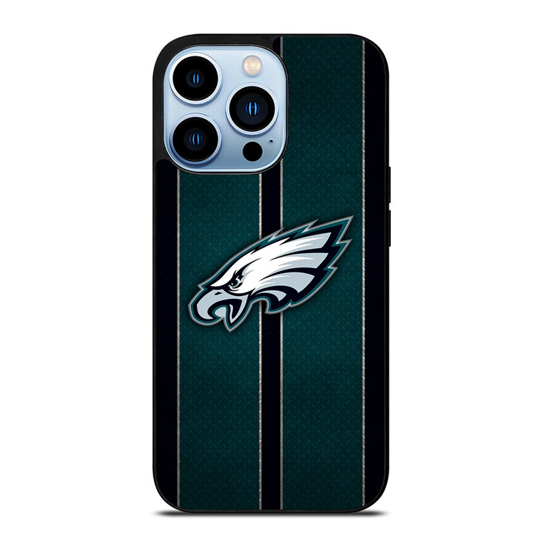 PHILADELPHIA EAGLES NFL METAL STRIPE iPhone 13 Pro Max Case Cover