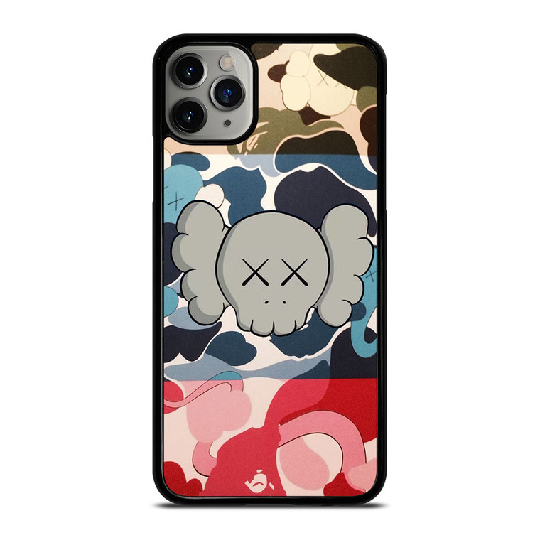 BAPE CAMO KAWS iPhone 11 Pro Max Case Cover