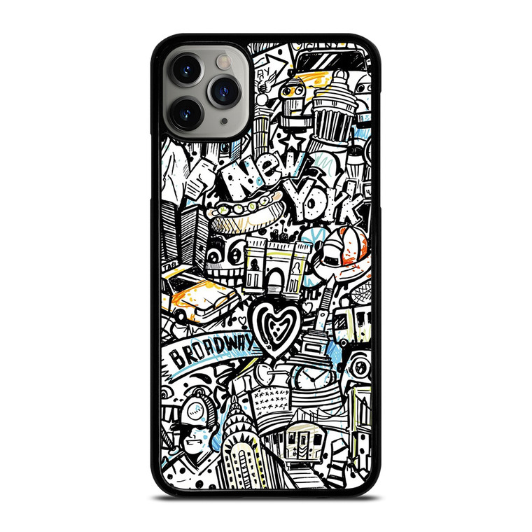 BROOKLYN NEW YORK ART iPhone 11 Pro Max Case Cover