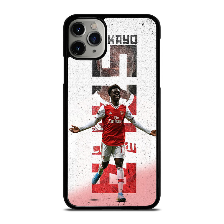 BUKAYO SAKA ARSENAL FC iPhone 11 Pro Max Case Cover BUKAYO SAKA ARSENAL FC iPhone 11 Pro Max Case Cover