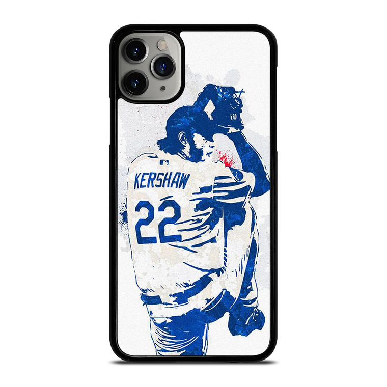 CLAYTON KERSHAW LOS ANGELES DODGERS MLB iPhone 11 Pro Max Case Cover