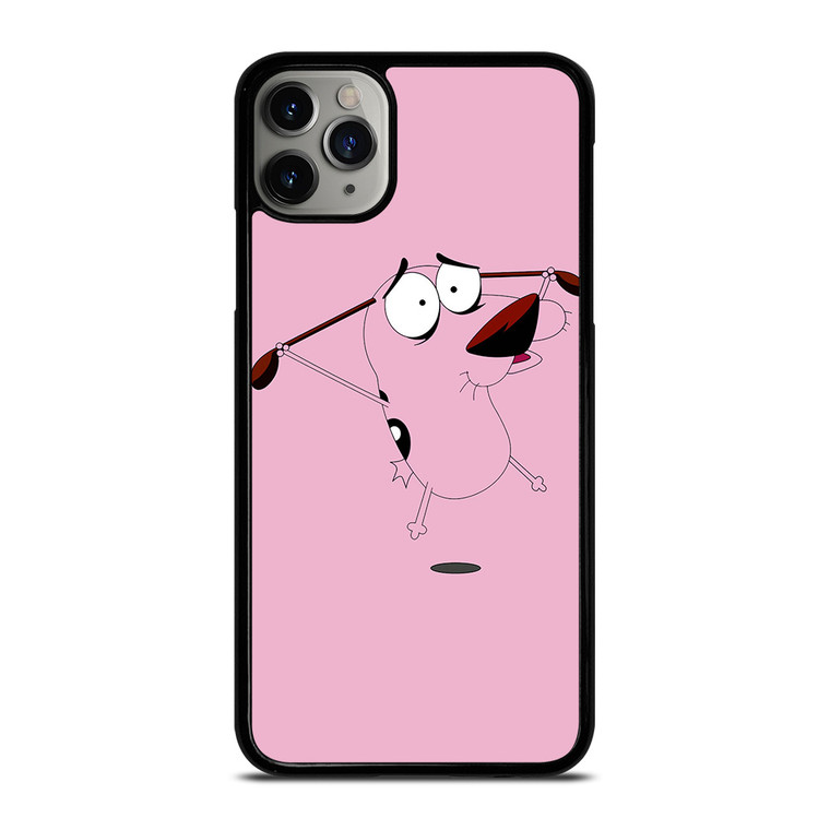 COURAGE THE COWARDLY DOG FLAT iPhone 11 Pro Max Case Cover