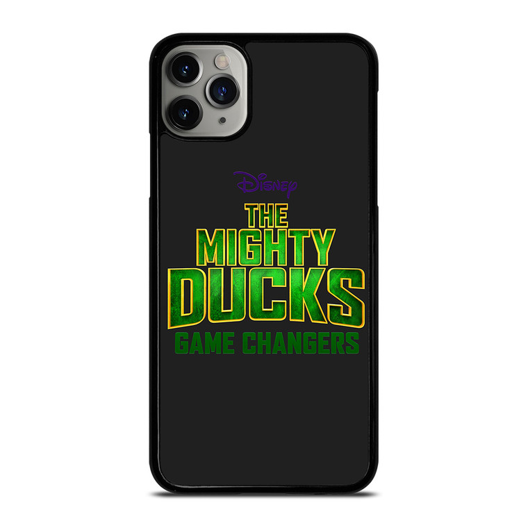 DISNEY MIGHTY DUCKS GAME CHANGERS LOGO iPhone 11 Pro Max Case Cover