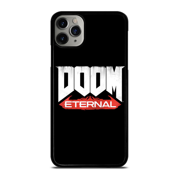DOOM ETERNAL GAMES LOGO BLACK iPhone 11 Pro Max Case Cover