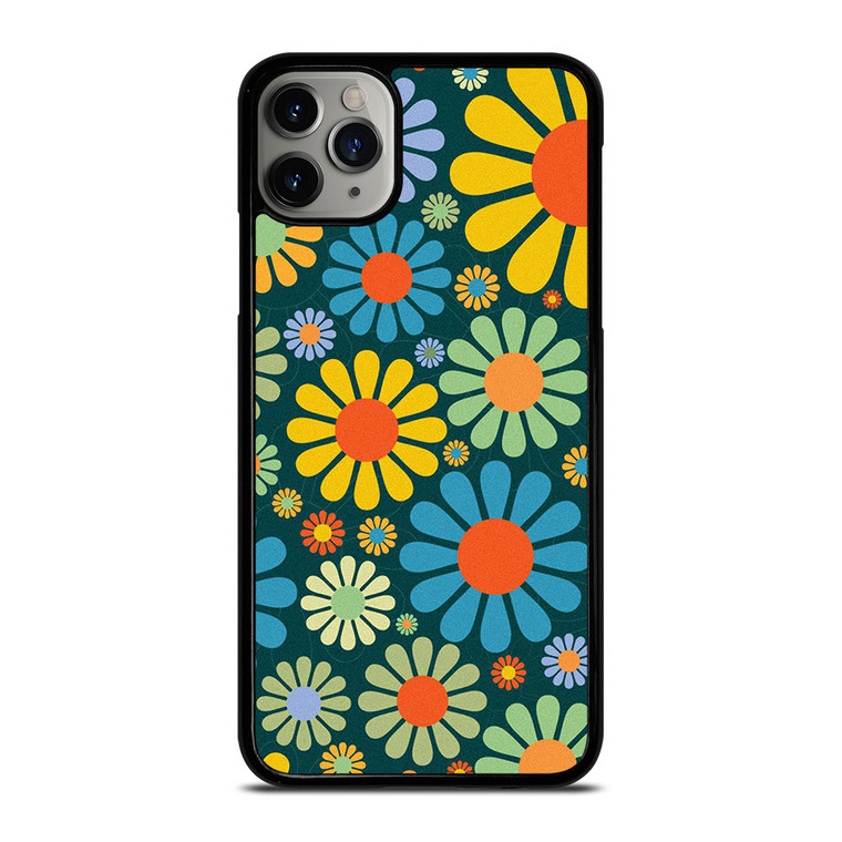 HIPPIE FLOWER PATTERN iPhone 11 Pro Max Case Cover