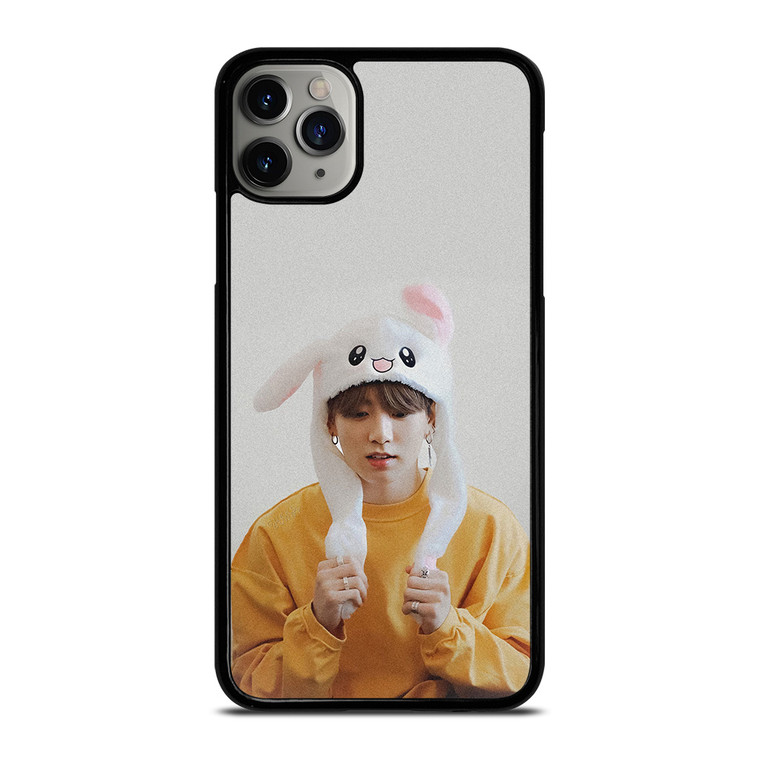 JUNGKOOK BTS BANGTAN BOYS BUNNY HAT iPhone 11 Pro Max Case Cover