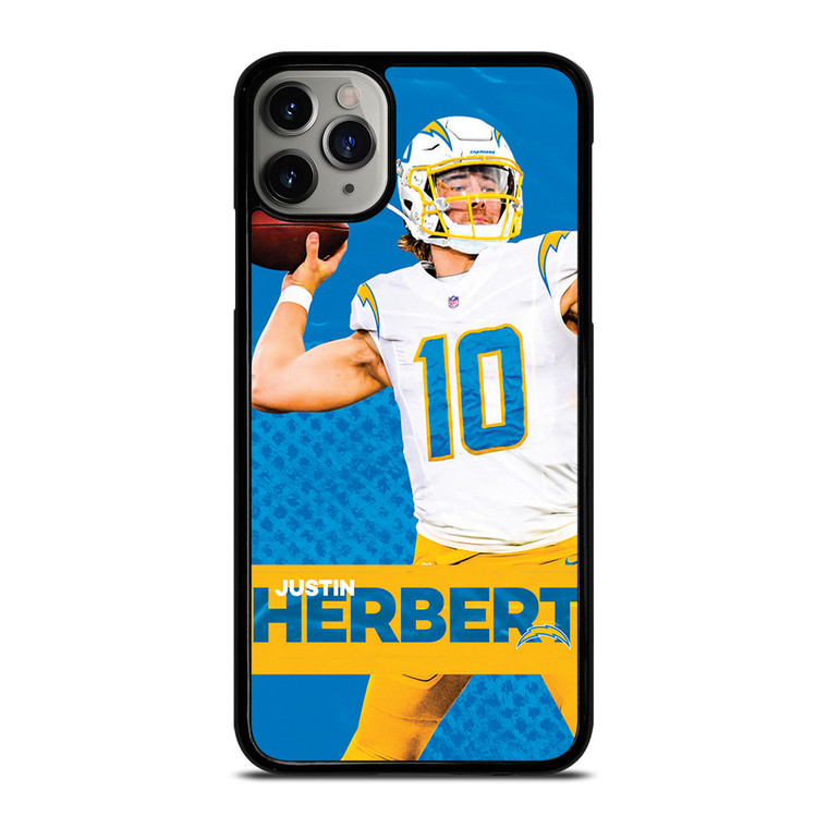 JUSTIN HERBERT LOS ANGELES CHARGERS 2 iPhone 11 Pro Max Case Cover