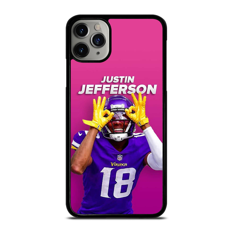 JUSTIN JEFFERSON MINNESOTA VIKINGS iPhone 11 Pro Max Case Cover