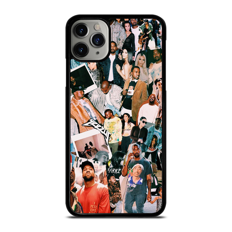 KANYE WEST RAPPER COLLAGE iPhone 11 Pro Max Case Cover