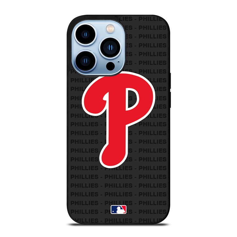 PHILADELPHIA PHILLIES BASEBALL BLACK iPhone 13 Pro Max Case Cover