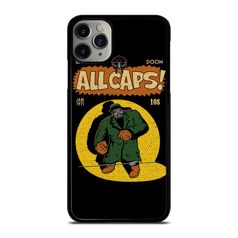 MF DOOM MADLIB ALL CAPS iPhone 11 Pro Max Case Cover
