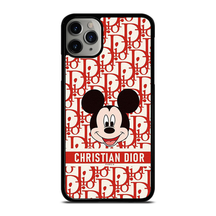 MICKEY MOUSE CHRISTIAN DIOR PARIS iPhone 11 Pro Max Case Cover