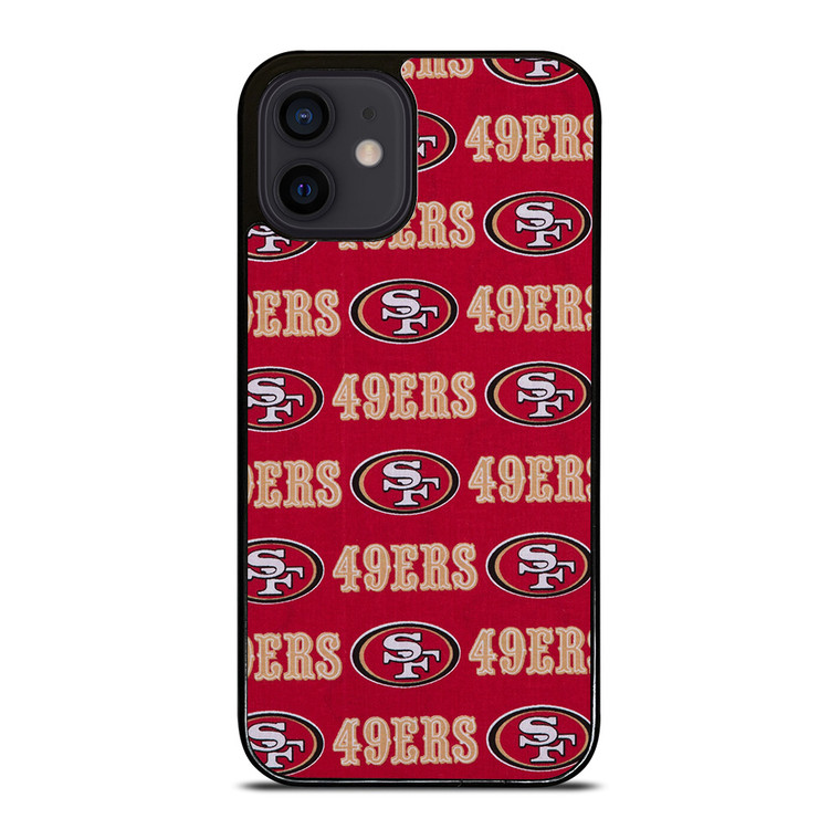 SAN FRANCISCO 49ERS PATTERN iPhone 12 Mini Case Cover