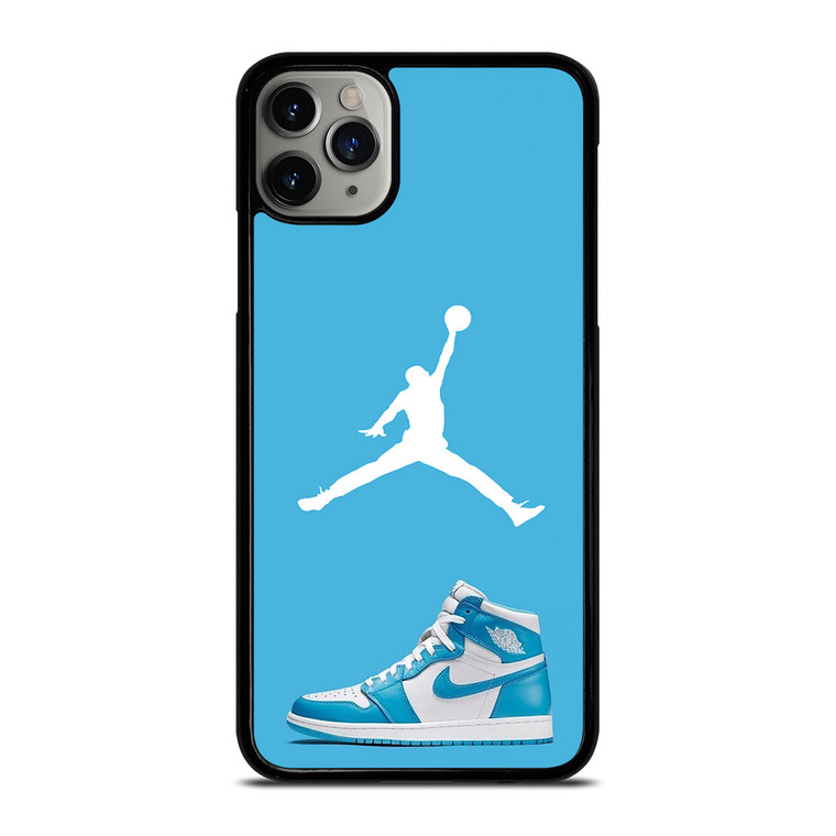 NIKE AIR JORDAN BLUE iPhone 11 Pro Max Case Cover