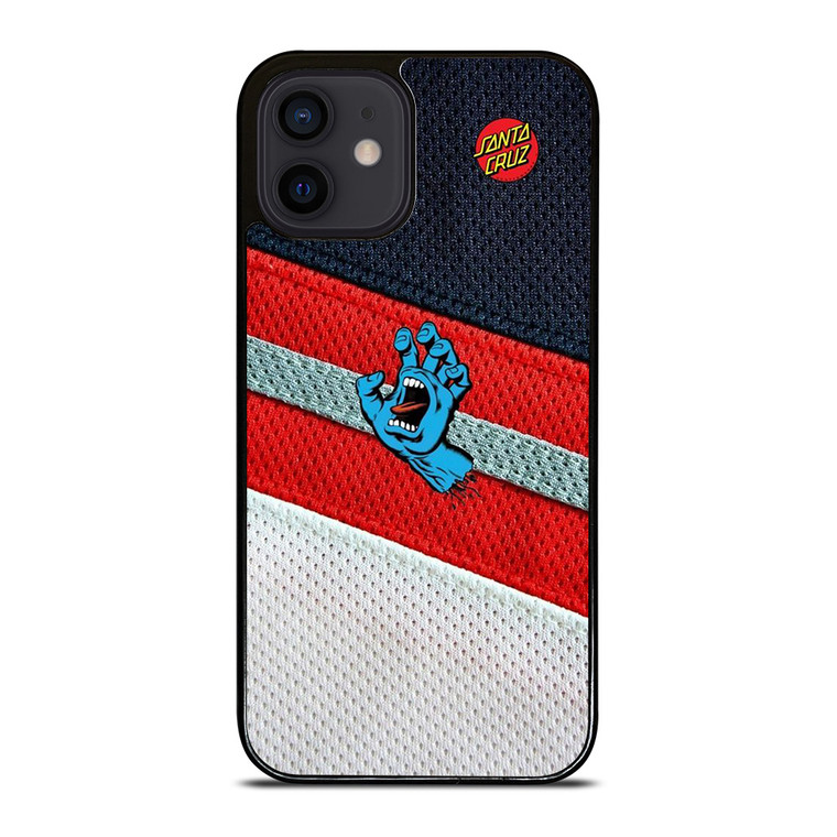 SANTA CRUZ SCREAMING HAND SKATEBOARD iPhone 12 Mini Case Cover