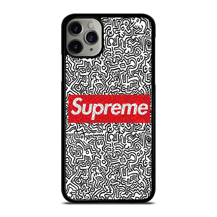 SUPREME KEITH HARING iPhone 11 Pro Max Case Cover