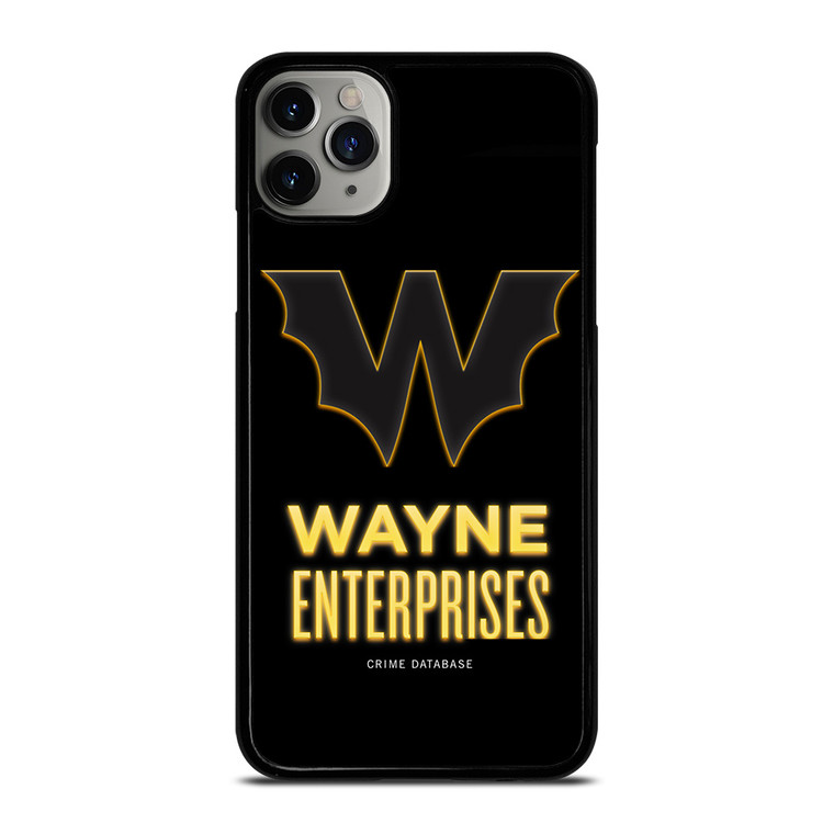 WAYNE ENTERPRISES BATMAN LOGO iPhone 11 Pro Max Case Cover