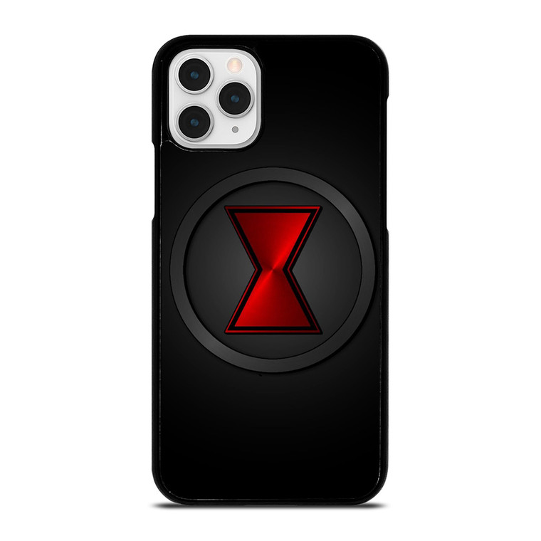BLACK WIDOW METAL LOGO iPhone 11 Pro Case Cover