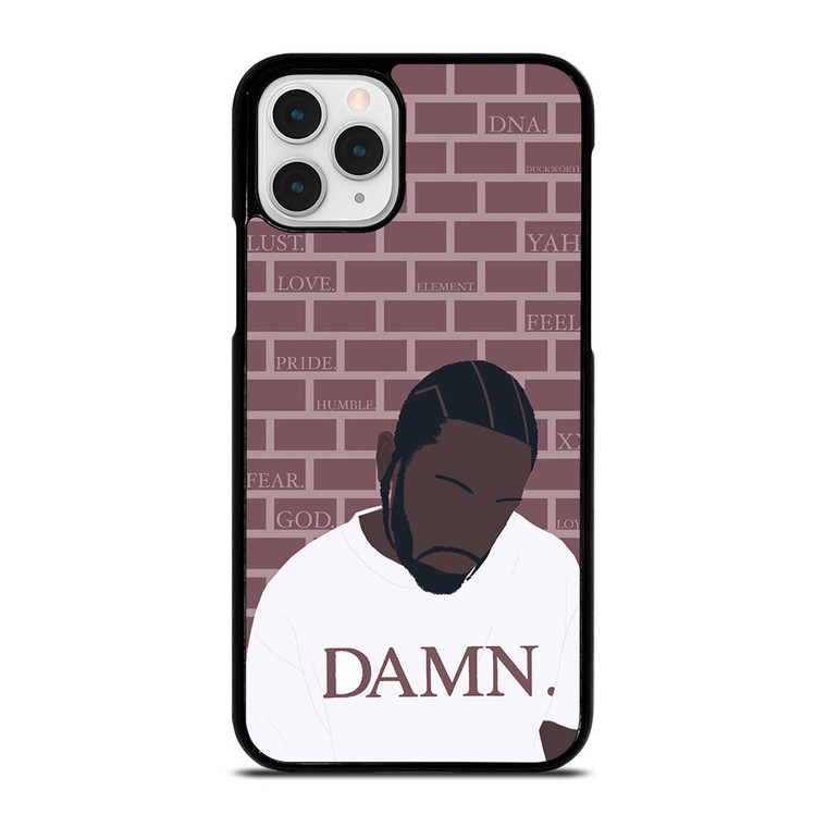 KENDRICK LAMAR DAMN CARTOON iPhone 11 Pro Case Cover