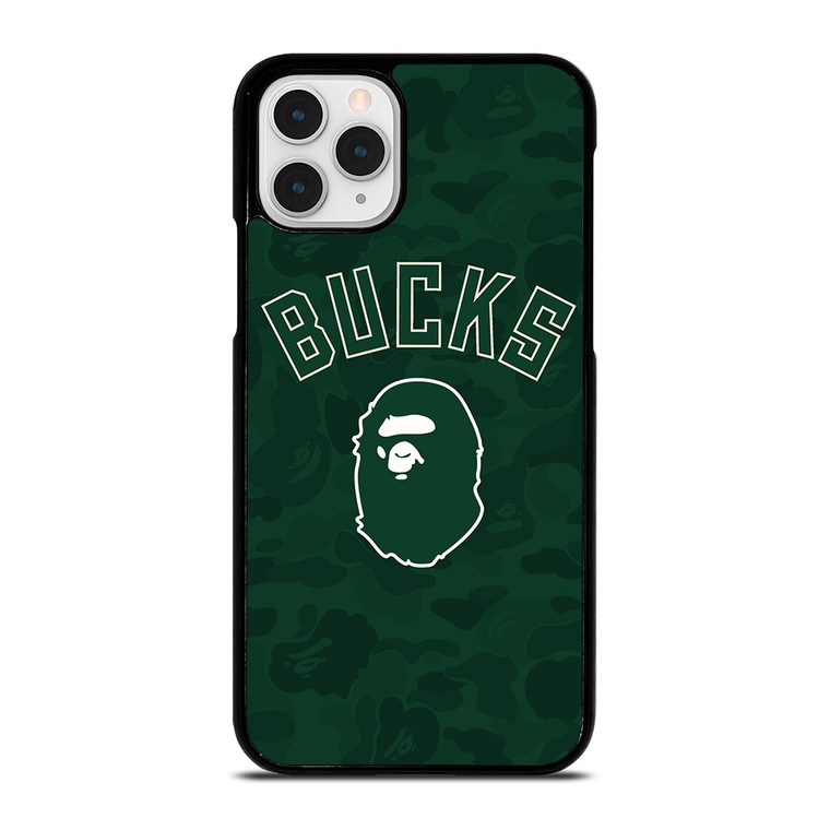 MILWAUKEE BUCKS X BAPE CAMO iPhone 11 Pro Case Cover MILWAUKEE BUCKS X BAPE CAMO iPhone 11 Pro Case Cover
