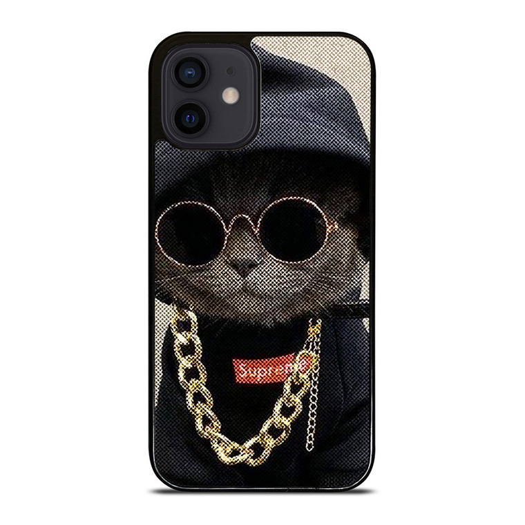 SUPREME SWAG CAT iPhone 12 Mini Case Cover
