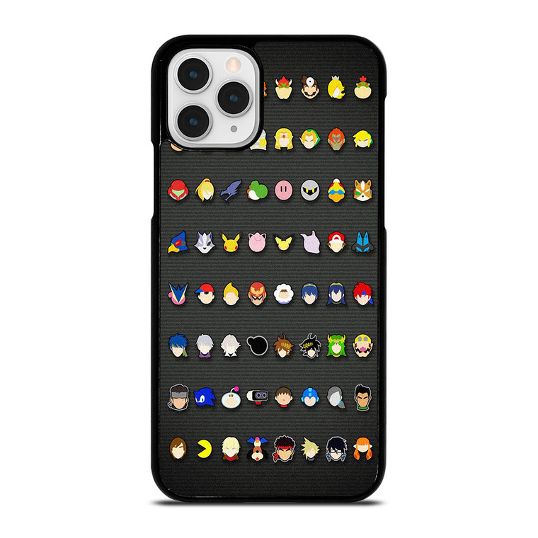 SUPER SMASH BROS ALL ICON iPhone 11 Pro Case Cover