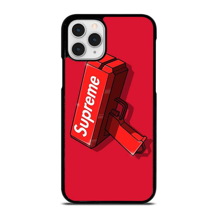 SUPREME MONEY GUN iPhone 11 Pro Case Cover