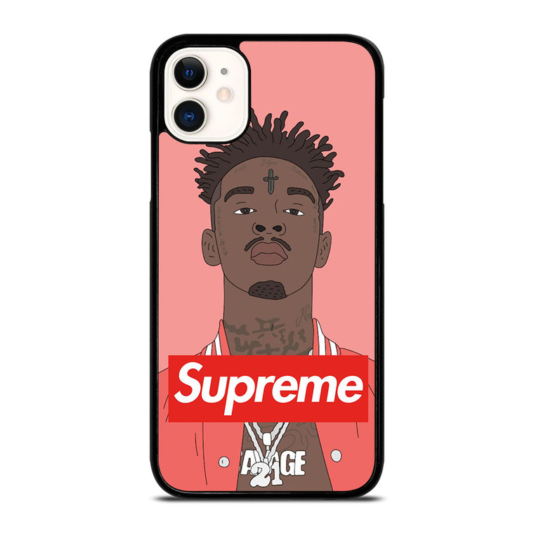 21 SAVAGE PINK SUPREME iPhone 11 Case Cover