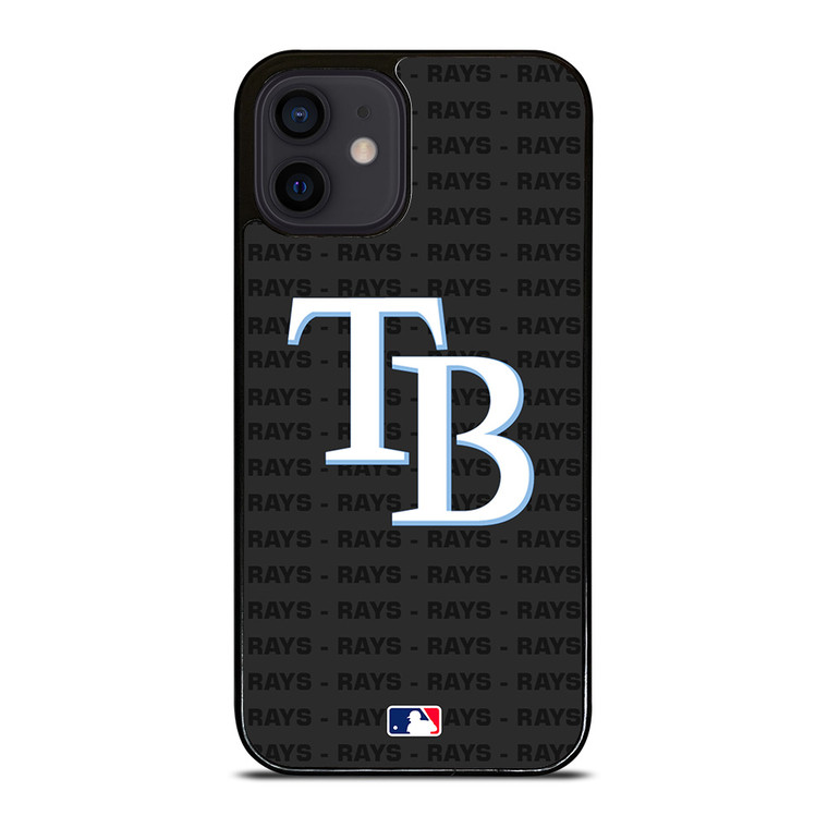 TAMPA BAY RAYS BASEBALL BLACK iPhone 12 Mini Case Cover