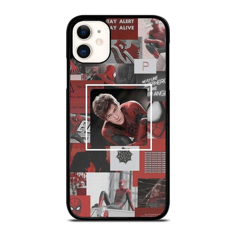 ANDREW GARFIELD SPIDER MAN COLLAGE iPhone 11 Case Cover