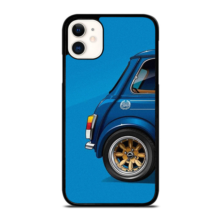 BLUE MINI COOPER COOL iPhone 11 Case Cover