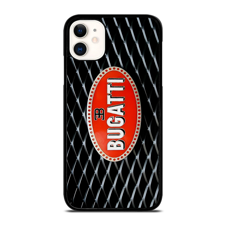BUGATTI CARS METAL EMBLEM iPhone 11 Case Cover