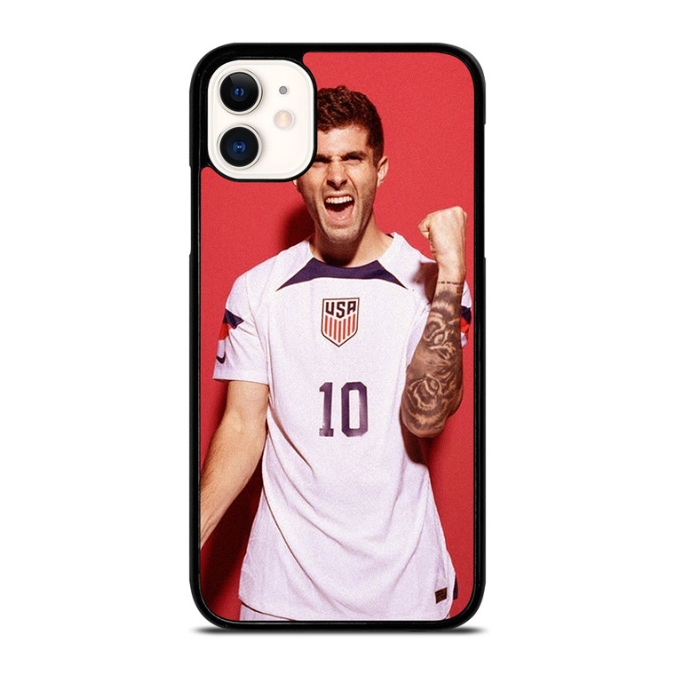 CHRISTIAN PULISIC USMNT SOCCER iPhone 11 Case Cover