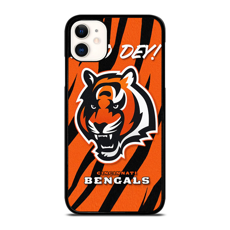 CINCINNATI BENGALS FANS WHO DEY iPhone 11 Case Cover