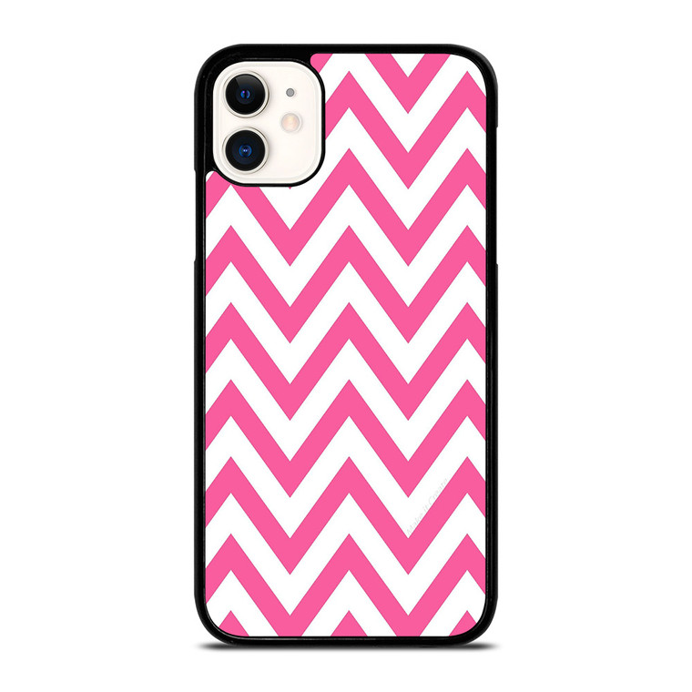 CUTE CHEVRON PINK iPhone 11 Case Cover