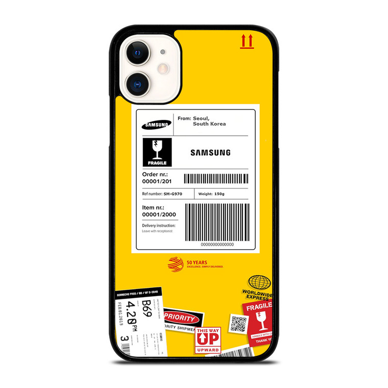 DHL SHIPPING EXPRESS LABEL SAMSUNG iPhone 11 Case Cover