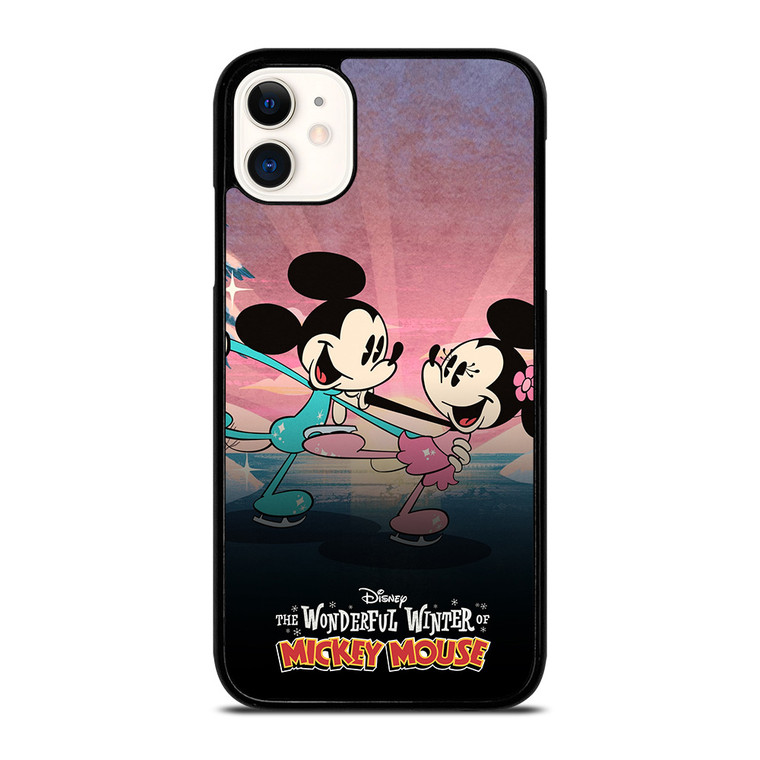 DISNEY WONDERFUL WINTER MICKEY MOUSE iPhone 11 Case Cover