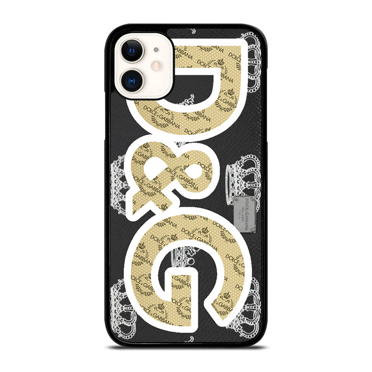 DOLCE AND GABBANA EMBOSS iPhone 11 Case Cover